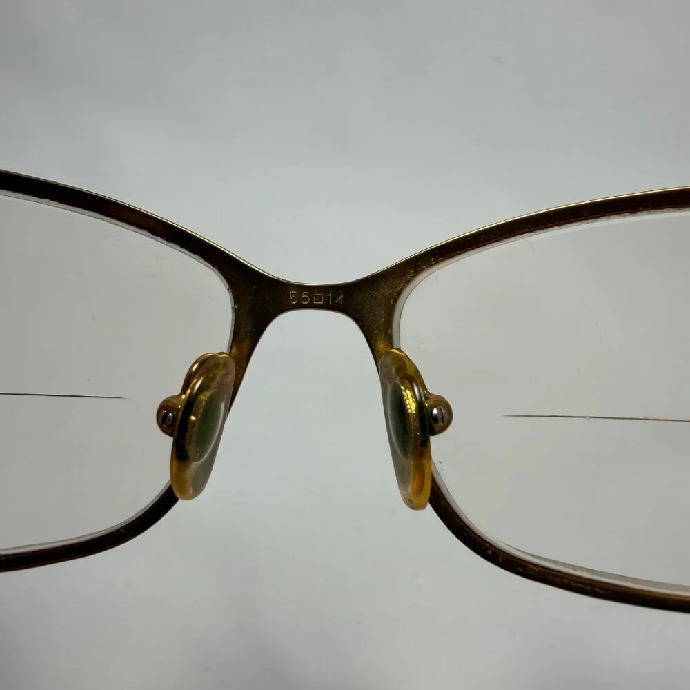 Tory Burch Gold Metal Eyeglasses - Frames Only